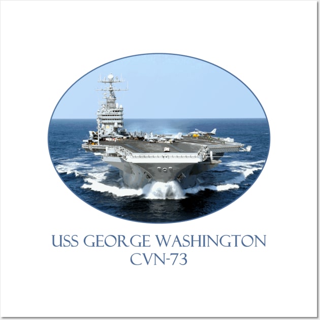 USS George Washington CVN-73 Wall Art by Naves